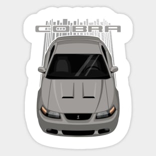 Mustang Cobra Terminator 2003 to 2004 - Grey Sticker